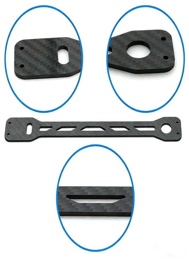 غطاء علوي من ألياف الكربون لهيكل سيارة تامييا TT-02 TT-02B - قطع غيار مُحسّنة - Image 4
